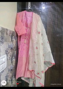 Chanderi Silk Suit