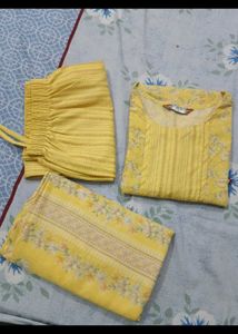Yellow Kurta Set