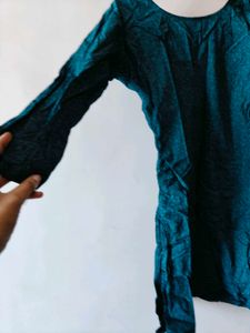 Denim Short Kurti