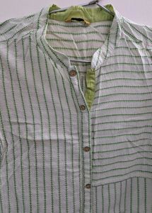 Striped Green Kurta