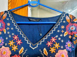 A Line Cotton Kurti