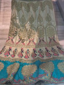 Pink Embellished lehanga