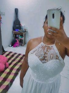 White 🤍 Gown