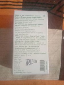 Organic Harvest Serum