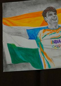 Neeraj Chopra Art