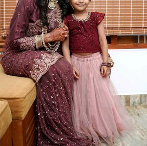 Top And Skirt For Girl.