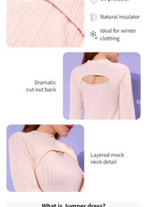 Athena Woollen Jumper Dress XXL Size