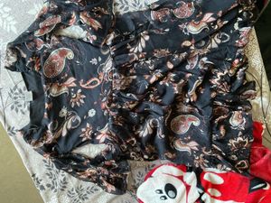 Paisley Print Dress