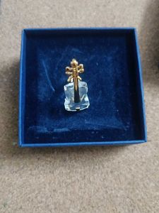 Swarovski Crystal Guitar With Box