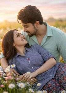 Indigo Checks & Florals — Easy Chic 💙✨ 🌿 👗 🔥✨