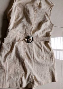 Elegant Beige Dress