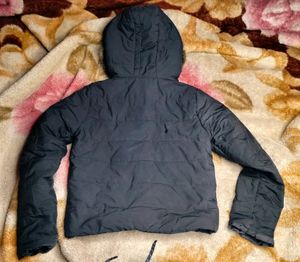 Quilted Puffer Jacket with Detachable Fur