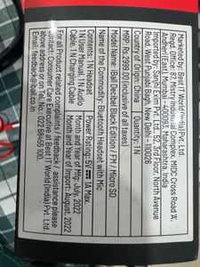 iBall Decibel Headphones