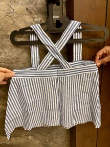 Striped Anchor Top