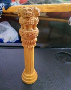 Ashoka Pillar( Wooden)