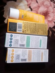 All Sunscreen Are New No Coim 50 G Combo 4