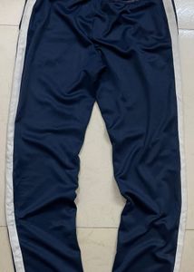 Nike Track Pants - Navy with White Stripe
