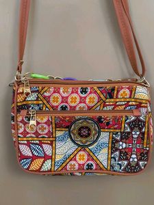 Stylish Patterned Crossbody Bag from jaipur