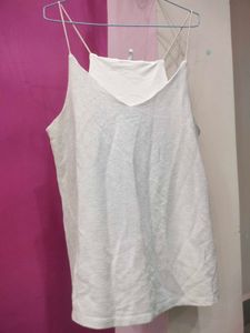 Off White Tank Top