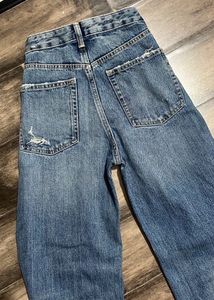 Distressed Denim Jeans