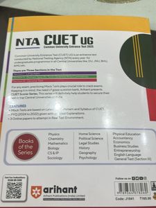 Arihant Nta CUET Ug Biology For Class 12