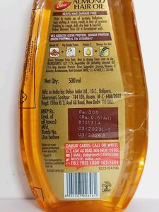 Dabur Almond Hair Oil 500ml
