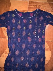 Elegant Blue Kurta
