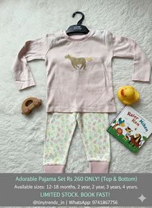 Cute Animal Pajama Set