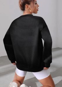 Hersheinbox Black oversized Sweatshirt