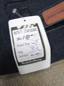 F@101 Size-28 Straight Jeans