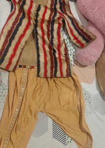 (sale) Traditional patiyala and kurti set