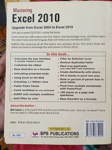 Mastering In Excel 2010
