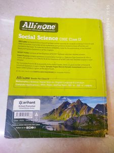 All In One Class 9 Sst