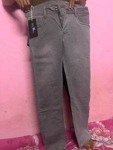 Gray Denim Jeans