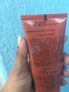 Oriflame Amber Elixir Purfumed Hand Cream