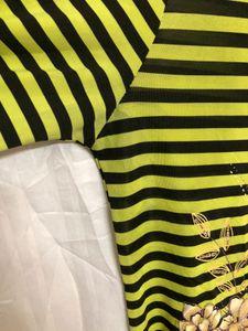 Lime Green Long Sleeve Top