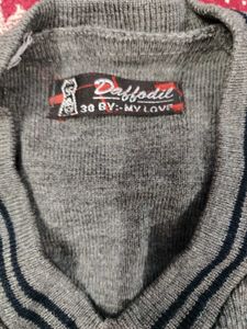 ⁵ Grey School Uniform Sweater