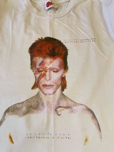 Bowie the David Bowi vintage pop tshirt