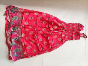 Pink Peacock Print Maxi Dress