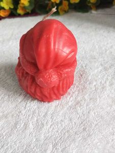 Christmas Santa Candle