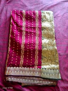 Grand Banarasi Silk Saree At Low Price