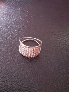 White Stone Ring