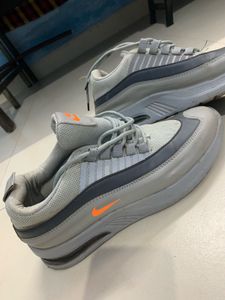 Nike Grey &amp; Orange Sneakers