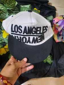 LA/NY Embroidered Snapback Hat