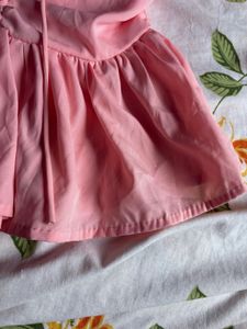 Pink Puff Sleeve Top
