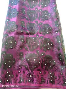Satin Silk Double Colour Saree
