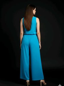 Blue fashion women palazzo