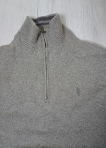 Ralph Lauren Grey half zipper