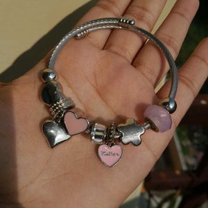 pink pandora bracelet