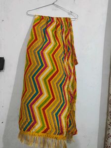 navratri colorful duppataa and blouse